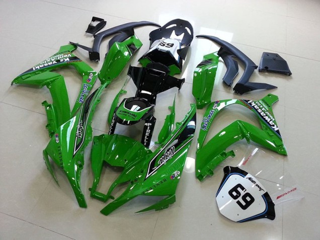 2011-2015 Green Kawasaki Ninja ZX10R Motorcycle Fairings 2011-2015 Green Kawasaki Ninja ZX10R Motorcycle Fairings