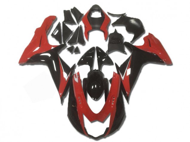 2011-2020 Red Black Suzuki GSXR 600/750 Motorcycle Fairings & Bodywork 2011-2020 Red Black Suzuki GSXR 600/750 Motorcycle Fairings & Bodywork