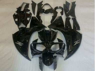 2012-2014 Glossy Black Yamaha YZF R1 Motorcycle Fairings
