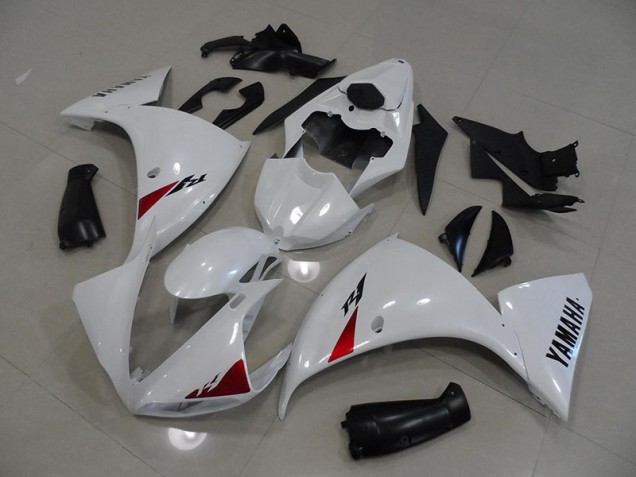 2012-2014 White Black Yamaha YZF R1 Motorcycle Fairings 2012-2014 White Black Yamaha YZF R1 Motorcycle Fairings