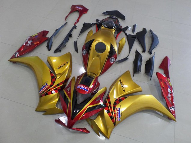 2012-2016 Gold and Dark Red Honda CBR1000RR Motorcycle Fairings 2012-2016 Gold and Dark Red Honda CBR1000RR Motorcycle Fairings