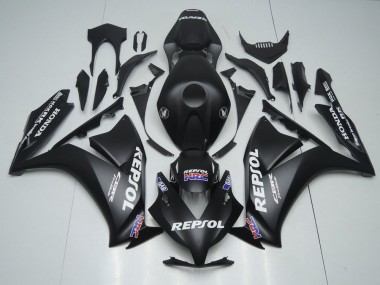 2012-2016 Matte Black Repsol Honda CBR1000RR Motorcycle Fairings & Bodywork