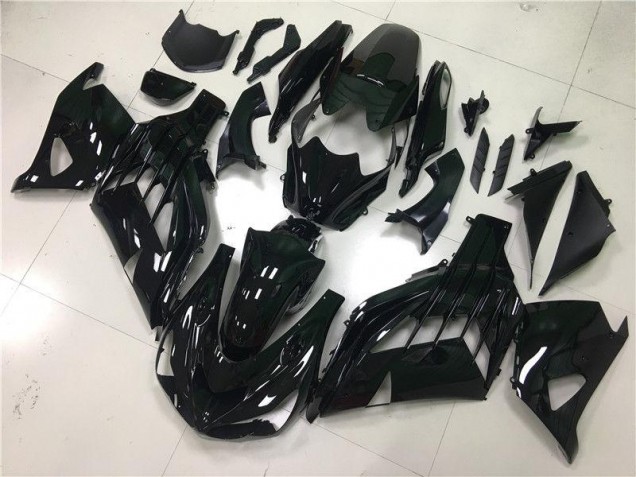 2012-2019 Glossy Black Kawasaki Ninja ZX14R Injection Fairing Kit 2012-2019 Glossy Black Kawasaki Ninja ZX14R Injection Fairing Kit