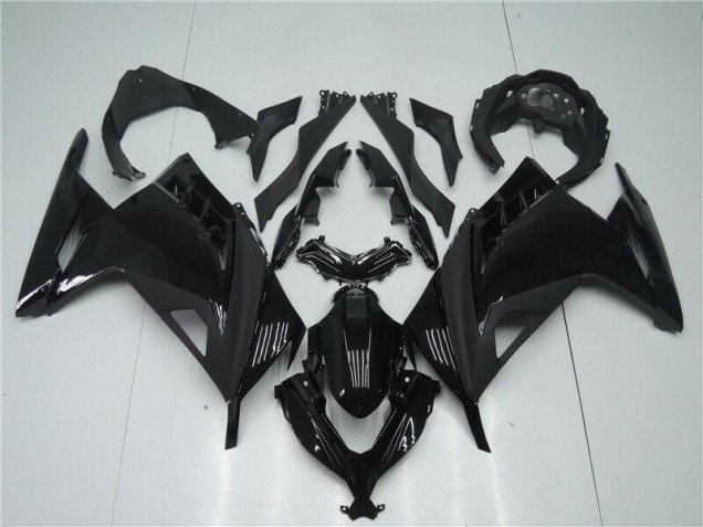 2013-2016 Glossy Matte Black Kawasaki Ninja EX300 Motorcycle Fairings 2013-2016 Glossy Matte Black Kawasaki Ninja EX300 Motorcycle Fairings