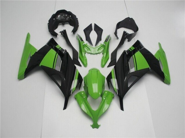 2013-2016 Green Black Kawasaki Ninja EX300 Motorcycle Fairings & Bodywork