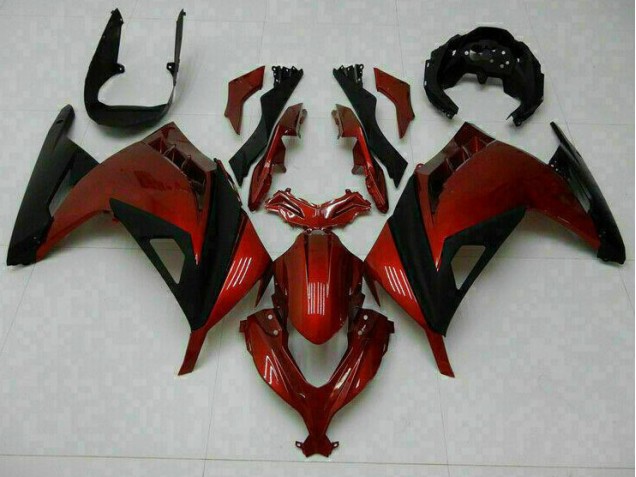 2013-2016 Red Kawasaki Ninja EX300 Motorcycle Fairings 2013-2016 Red Kawasaki Ninja EX300 Motorcycle Fairings