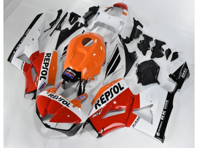 2013-2019 Red White Orange Honda CBR600RR Motorcycle Fairings 2013-2019 Red White Orange Honda CBR600RR Motorcycle Fairings