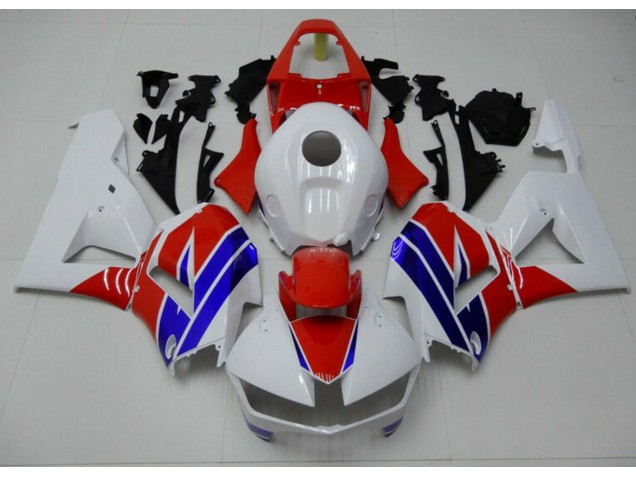 2013-2019 White Blue Red Honda CBR600RR Motorcycle Fairings 2013-2019 White Blue Red Honda CBR600RR Motorcycle Fairings