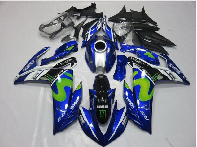 2015-2018 Movistar Yamaha YZF R3 Motorcycle Fairings 2015-2018 Movistar Yamaha YZF R3 Motorcycle Fairings