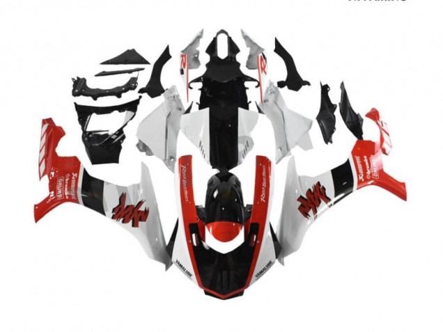 2015-2019 Red White Yamaha YZF R1 Motorcycle Fairings 2015-2019 Red White Yamaha YZF R1 Motorcycle Fairings