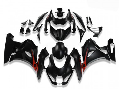 2017-2019 Black Red Suzuki GSXR 1000 Motorcycle Fairings & Bodywork