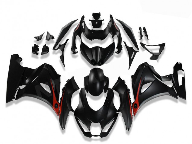 2017-2019 Black Red Suzuki GSXR 1000 Motorcycle Fairings & Bodywork 2017-2019 Black Red Suzuki GSXR 1000 Motorcycle Fairings & Bodywork