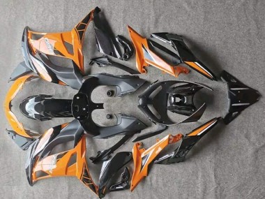 2017-2019 Glossy Orange Black Kawasaki Ninja EX650 Motorcycle Fairings