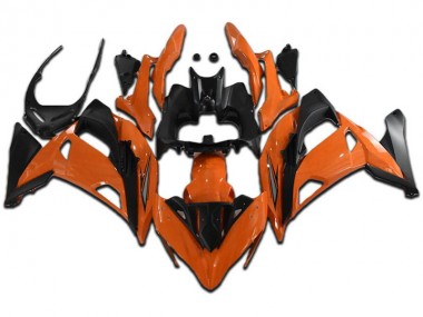 2017-2019 Orange Black Kawasaki Ninja EX650 Motorcycle Fairings