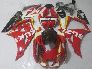 2017-2019 Red Suzuki GSXR 1000 Motorcycle Fairings